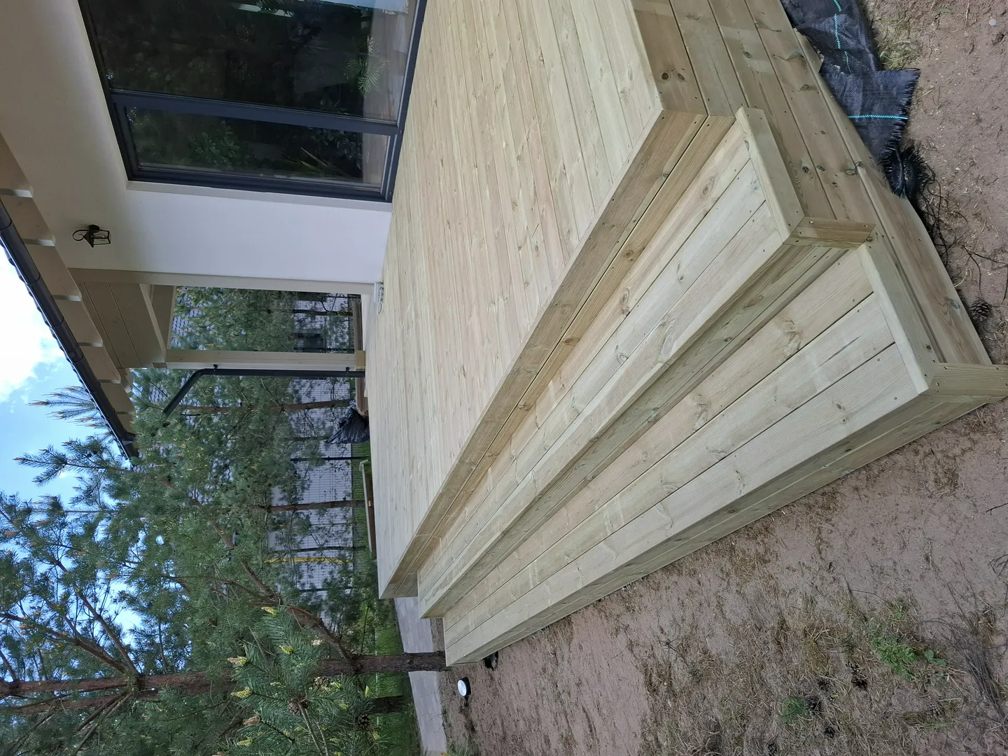 budowa tarasu z drewna